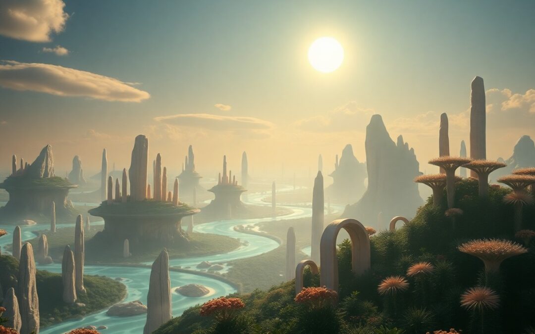 What Surreal Landscapes Offer A Panoply Of Adventures?